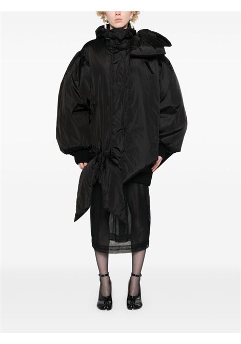 Cappotto imbottito con fiocco in nero Simone Rocha - donna SIMONE ROCHA | 6095BOW1085BLK